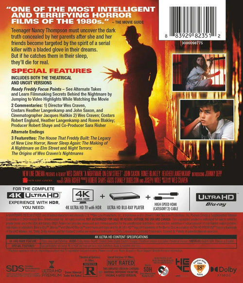 A Nightmare On Elm Street 4K UHD