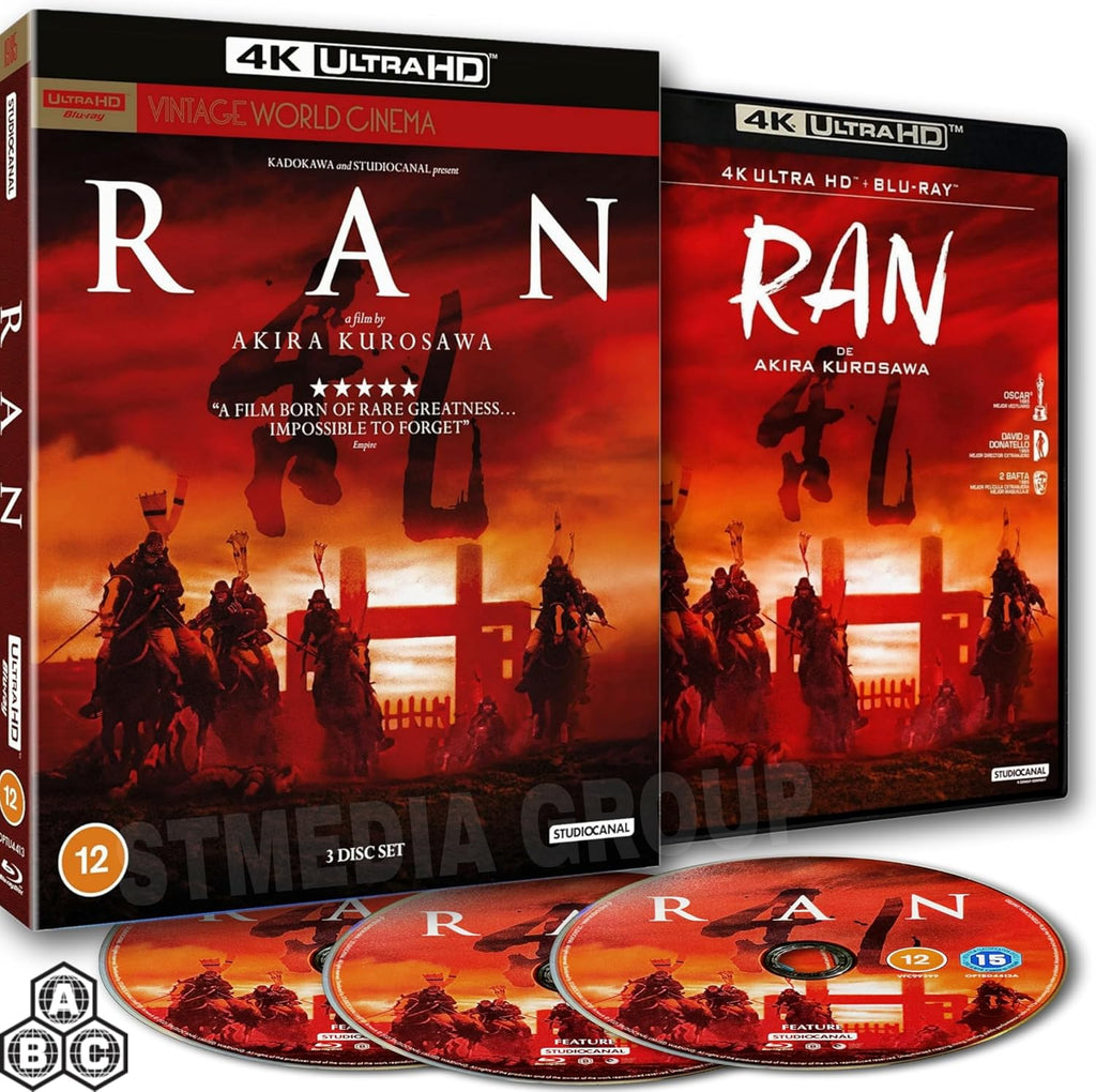 Ran 4K UHD + Blu-Ray
