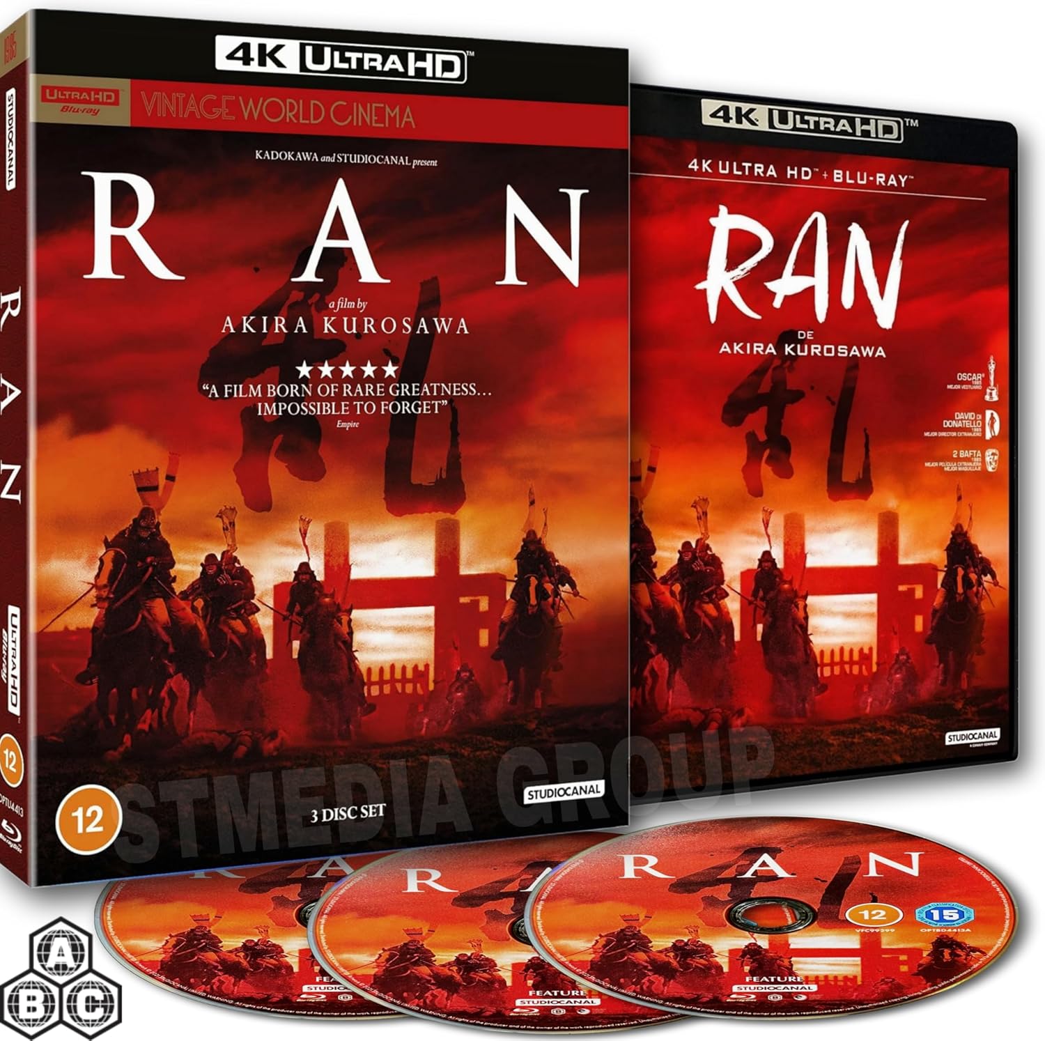 Ran 4K UHD + Blu-Ray