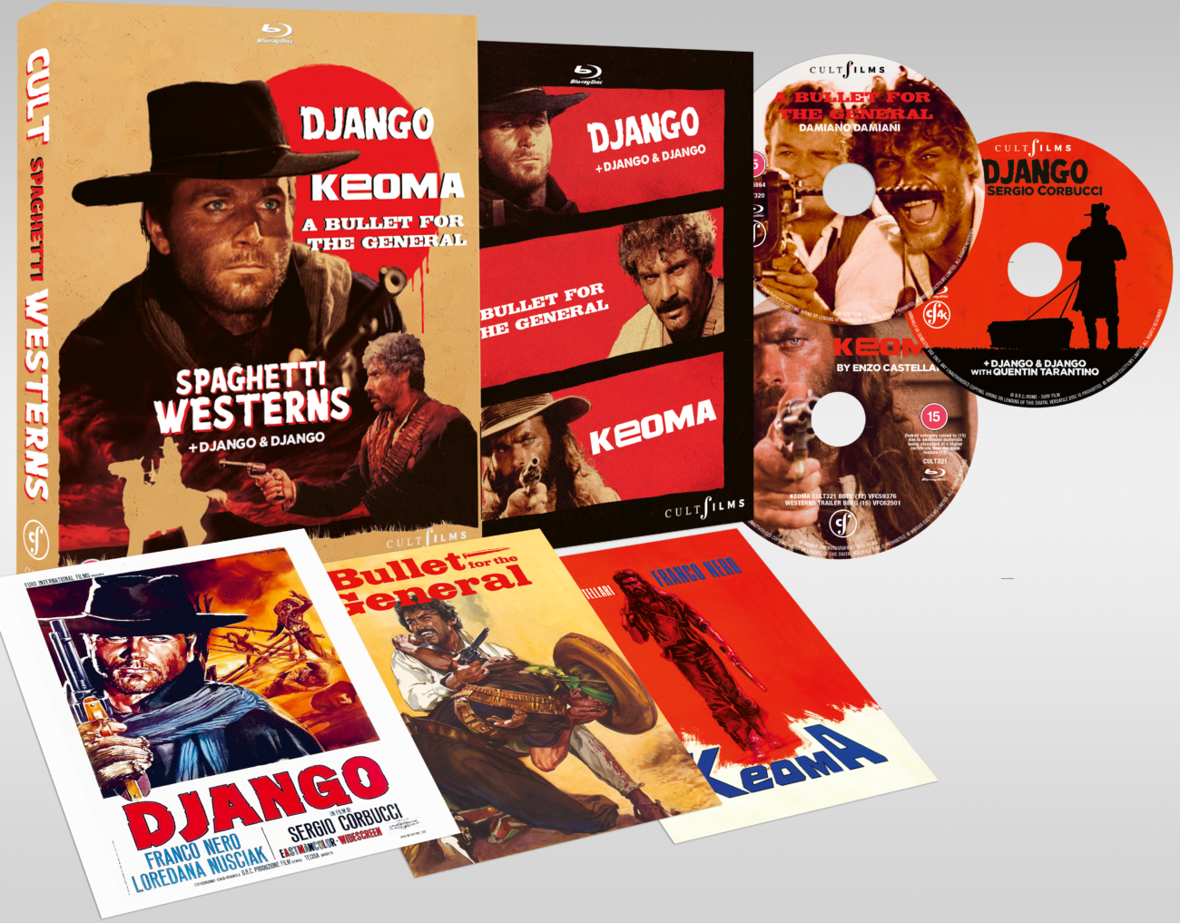 Spaghetti Westerns Blu-Ray Box-Set
