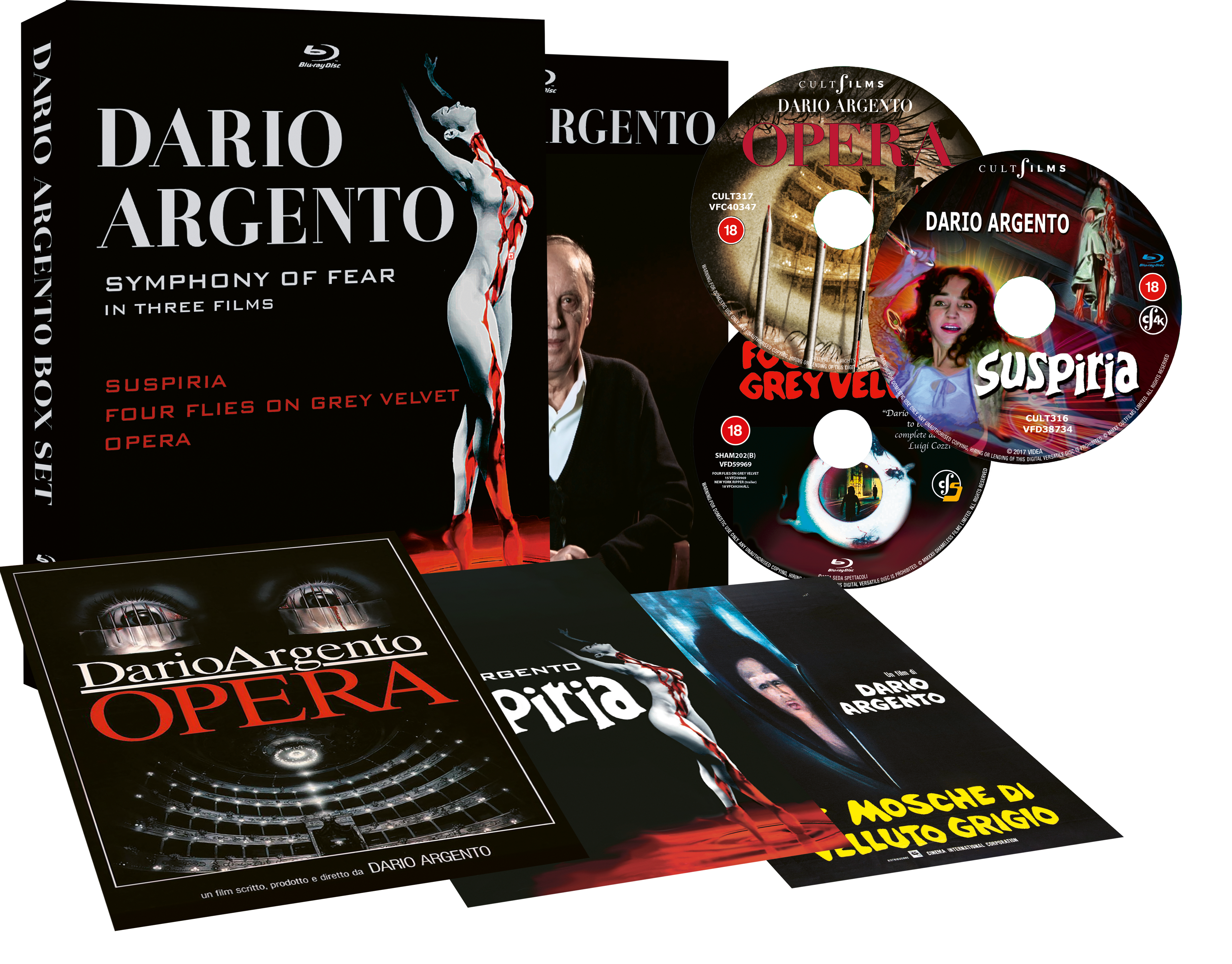 Dario Argento Blu-Ray Box-Set