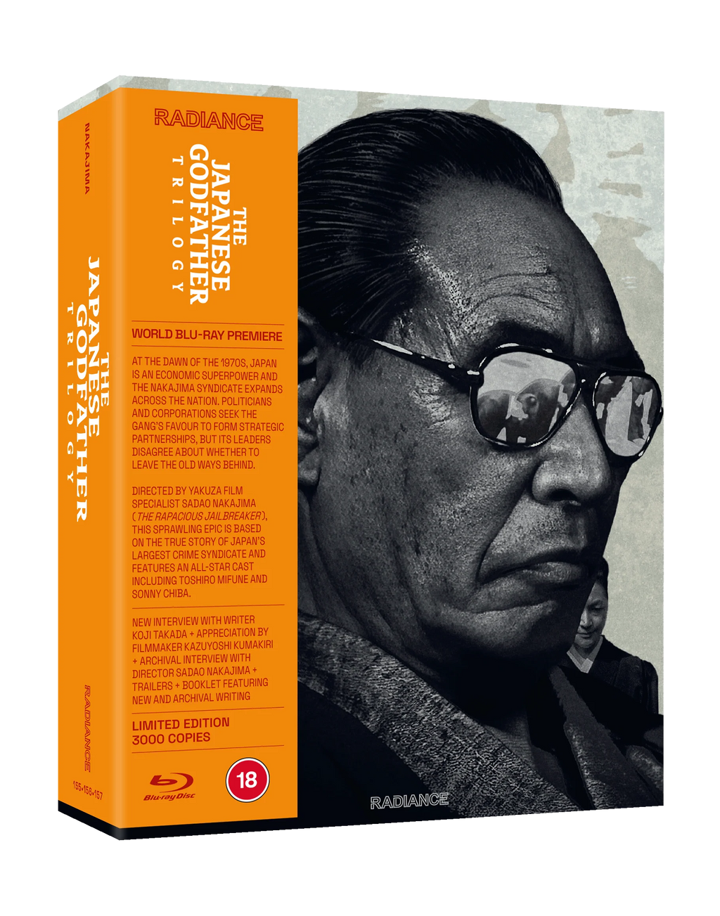 The Japanese Godfather Trilogy Limited Edition Blu-Ray