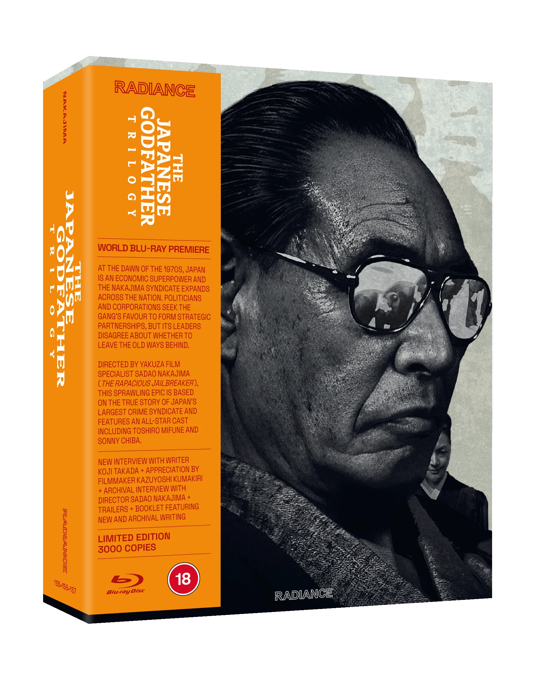 The Japanese Godfather Trilogy Limited Edition Blu-Ray