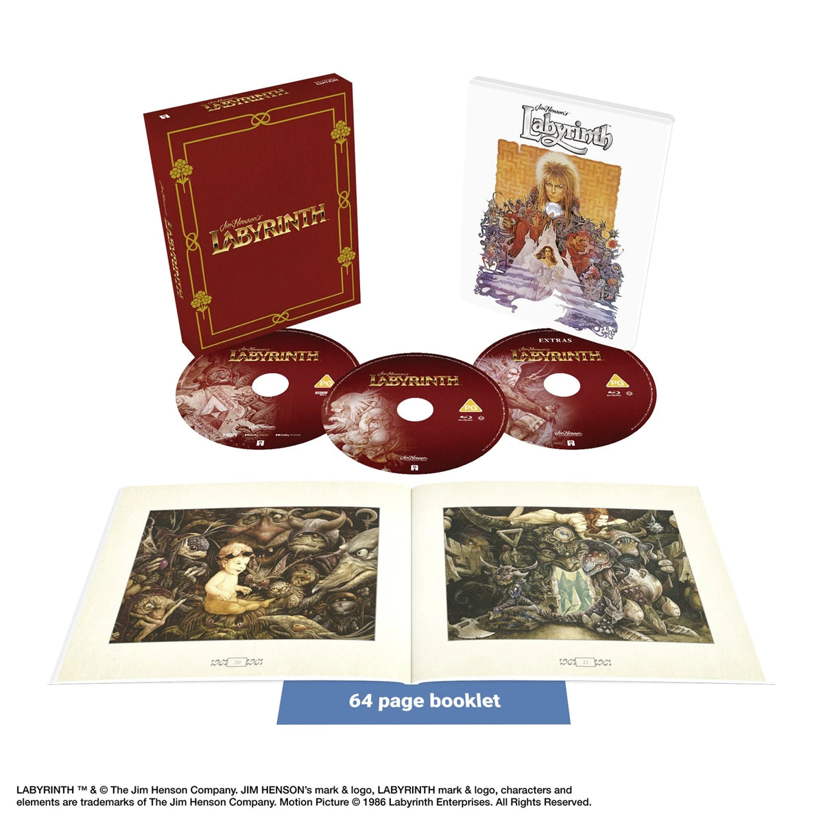 Labyrinth Limited Edition 4K UHD + Blu-ray
