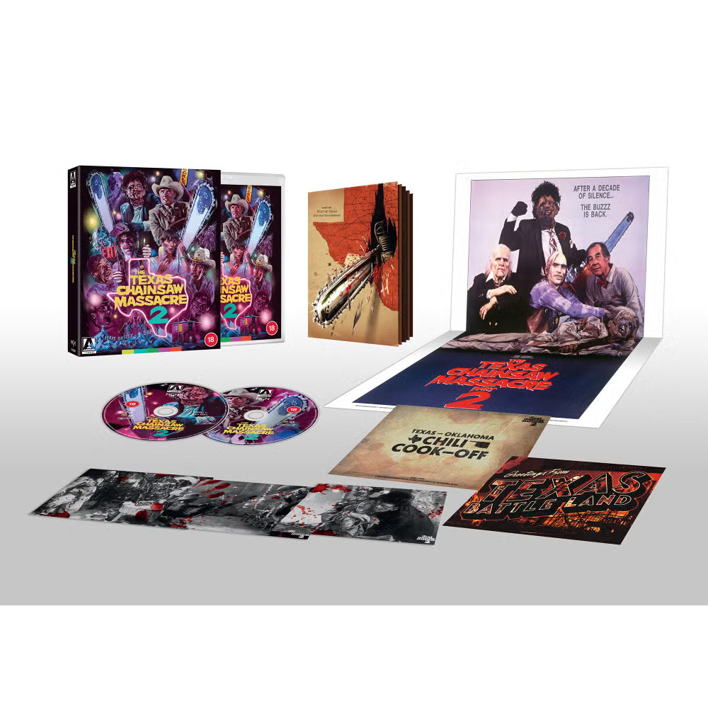 The Texas Chainsaw Massacre 2 Limited Edition Blu-Ray