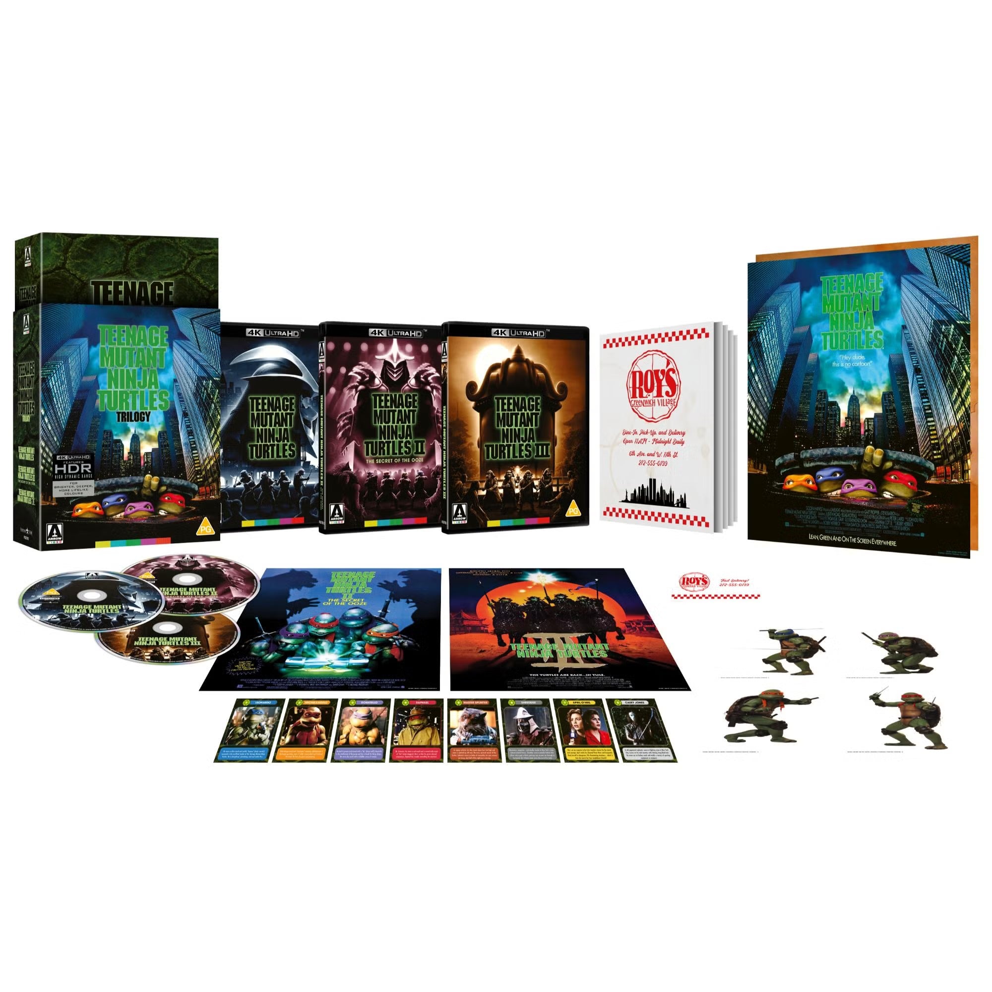 Teenage Mutant Ninja Turtles Trilogy Limited Edition 4K UHD
