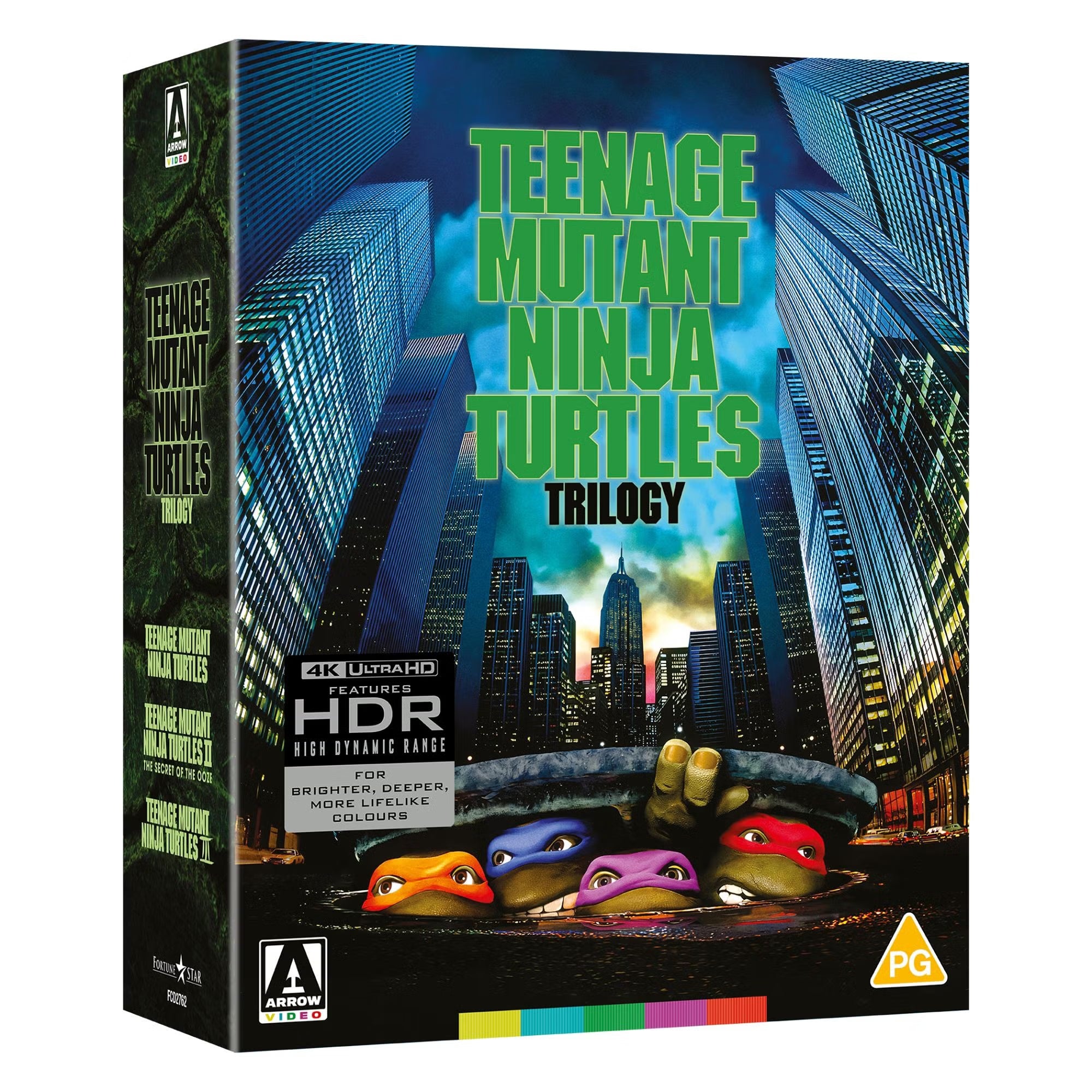 Teenage Mutant Ninja Turtles Trilogy Limited Edition 4K UHD