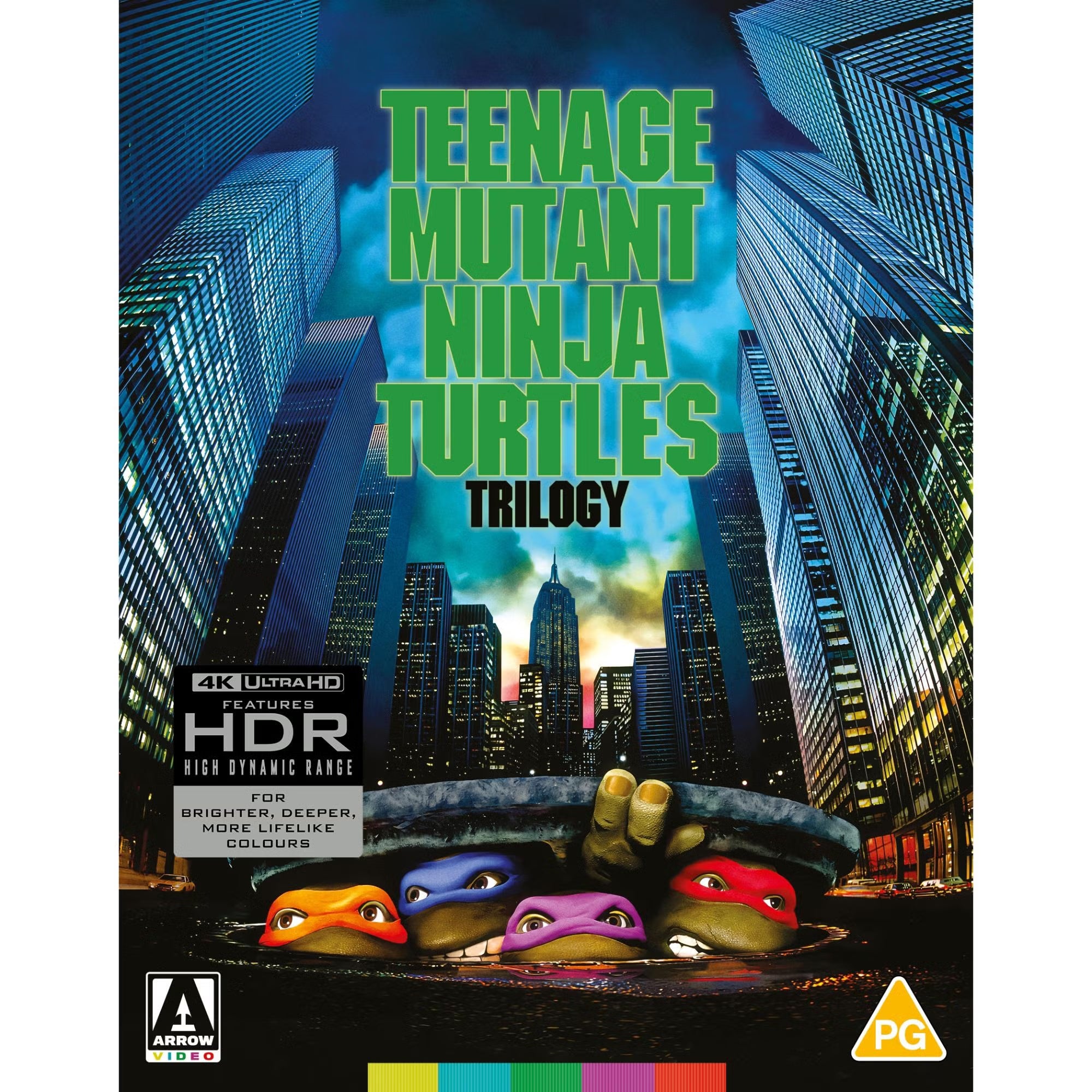 Teenage Mutant Ninja Turtles Trilogy Limited Edition 4K UHD